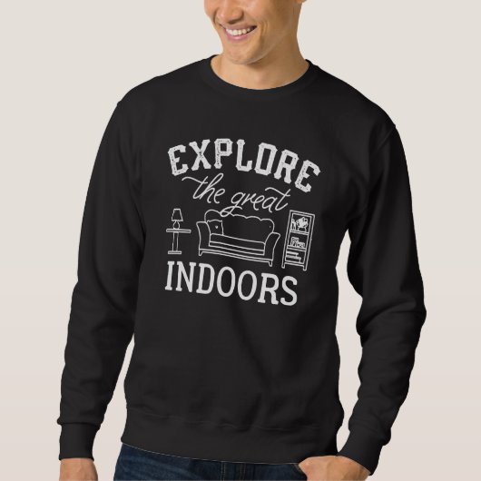 Entdecken Sie die großartige Inneneinrichtung Sweatshirt (Vorderseite)