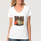 Entdecken Sie die große Natur. Geboren zum Erkunde T-Shirt (Vorderseite)