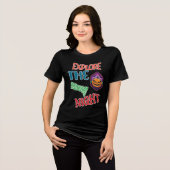 Entdecken Sie die Halloween-Nacht Tri-Blend Shirt (Vorderseite voll)