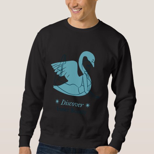Entdecken Sie die innere Schönheit Sweatshirt (Vorderseite)