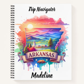 Entdecken Sie die lebendige Schönheit Arkansas bei Notizblock