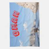 Entdecken Sie die majestätische Schönheit der Oman Geschirrtuch (Vertikal)