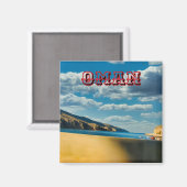 Entdecken Sie die majestätische Schönheit des Oman Magnet (Vorderseite/Rückseite)