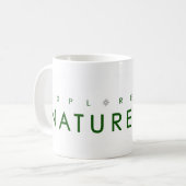 Entdecken Sie die Natur mit Kids Coffee Tasse (Vorderseite Links)