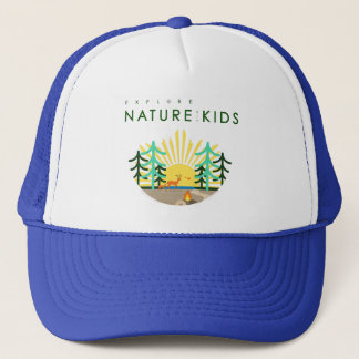 Entdecken Sie die Natur mit Kids Trucker Hat Truckerkappe