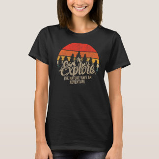 Entdecken Sie die Natur und unternehmen Sie ein Ab T-Shirt
