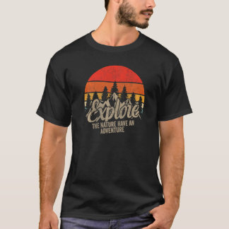 Entdecken Sie die Natur und unternehmen Sie ein Ab T-Shirt