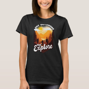 Entdecken Sie die Natur Vintag und entdecken Sie d T-Shirt