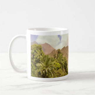 Entdecken Sie die Oase Kaffeetasse