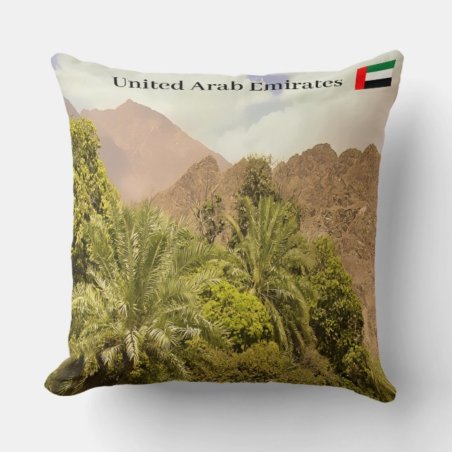 Entdecken Sie die Oase Kissen (Vorderseite)