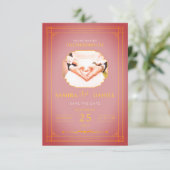 Entdecken Sie die perfekte Einladungskarte für Hoc Einladung (Stehend Vorderseite)