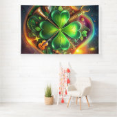 Entdecken Sie die perfekte Harmonie von Kleeblatt, Banner (Insitu)