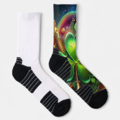 Entdecken Sie die perfekte Harmonie von Kleeblatt, Socken (Rechts)