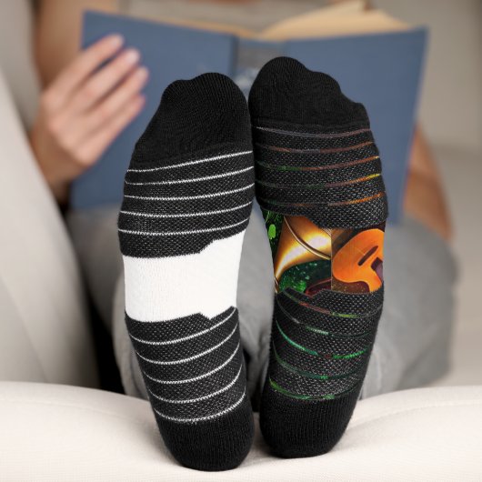 Entdecken Sie die perfekte Harmonie von Kleeblatt, Socken (Unterseite)
