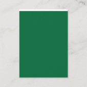 Entdecken Sie die perfekte Mischung aus Grün, Azur Visitenkarte (Vorderseite)