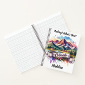 Entdecken Sie die pulsierende Schönheit Colorados Notizblock (Innenseite)