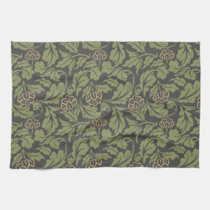 Entdecken Sie die Schönheit von Vintage-Blumenmoti Geschirrtuch