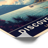 Entdecken Sie die Schweizer Riviera Poster (Ecke)