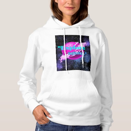 Entdecken Sie die Unendlichkeit Hoodie (Vorderseite)