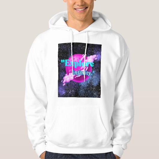 Entdecken Sie die Unendlichkeit Hoodie (Vorderseite)