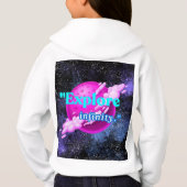 Entdecken Sie die Unendlichkeit Hoodie (Rückseite)