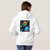 Entdecken Sie die Unendlichkeit Hoodie (Schwarz voll)