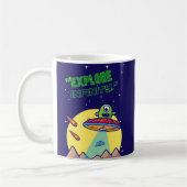 Entdecken Sie die Unendlichkeit Kaffeetasse (Links)