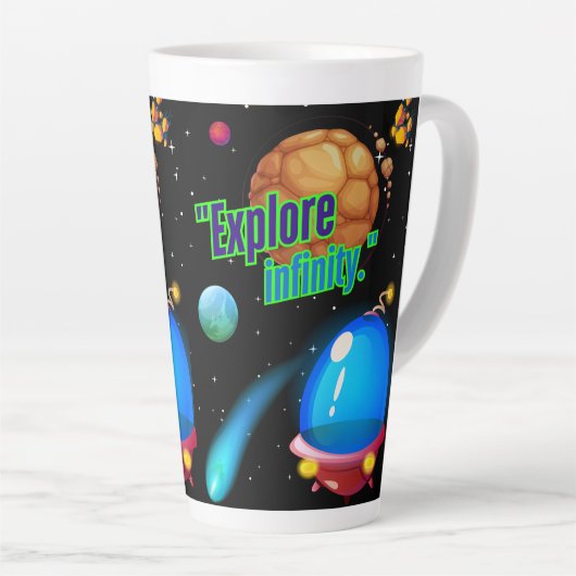 Entdecken Sie die Unendlichkeit Milchtasse (Rechte Ecke)