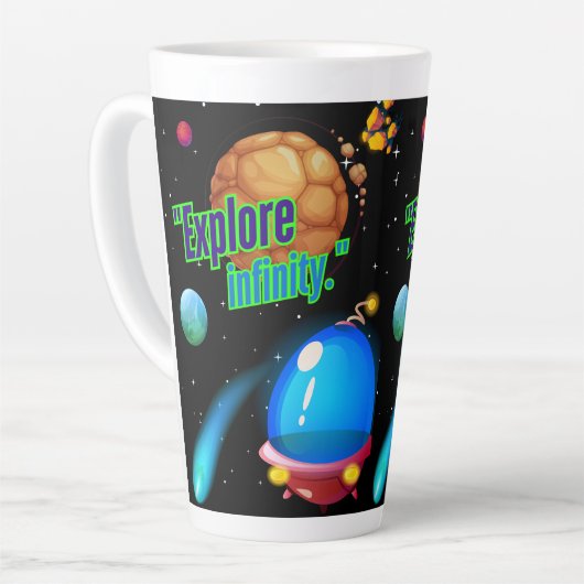 Entdecken Sie die Unendlichkeit Milchtasse (Linke Ecke)