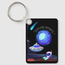 Entdecken Sie die Unendlichkeit Schlüsselanhänger