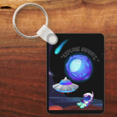 Entdecken Sie die Unendlichkeit Schlüsselanhänger (Vorderseite)