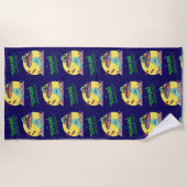 Entdecken Sie die Unendlichkeit Strandtuch (Vorderseite)