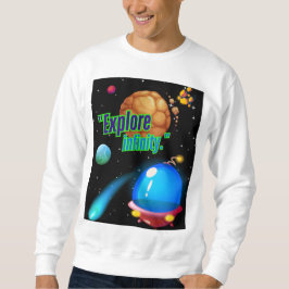 Entdecken Sie die Unendlichkeit Sweatshirt