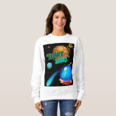 Entdecken Sie die Unendlichkeit Sweatshirt (Vorne ganz)