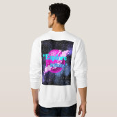 Entdecken Sie die Unendlichkeit Sweatshirt (Schwarz voll)