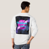 Entdecken Sie die Unendlichkeit T-Shirt (Schwarz voll)