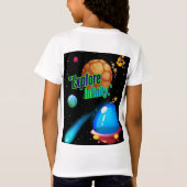 Entdecken Sie die Unendlichkeit T-Shirt (Rückseite)