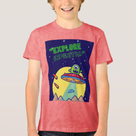 Entdecken Sie die Unendlichkeit Tri-Blend Shirt