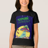 Entdecken Sie die Unendlichkeit Tri-Blend Shirt (Vorderseite)