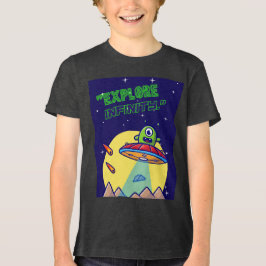 Entdecken Sie die Unendlichkeit Tri-Blend Shirt