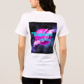 Entdecken Sie die Unendlichkeit Tri-Blend Shirt (Rückseite)