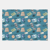 Entdecken Sie die Welt als Geschenkwrap Geschenkpapier Set (Vorderseite 3)