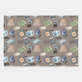 Entdecken Sie die Welt als Geschenkwrap Geschenkpapier Set (Vorderseite 2)