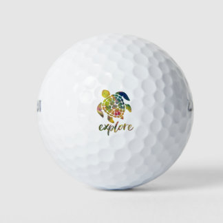 Entdecken Sie die Welt Reisende liebend Sommerwüst Golfball