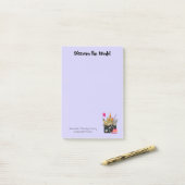 Entdecken Sie die Weltkamera mit europäischen Sehe Post-it Klebezettel (Auf Schreibtisch)