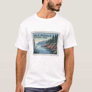 Entdecken Sie die wilde Seite der Isle Royale Brie T-Shirt