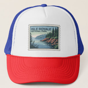 Entdecken Sie die wilde Seite der Isle Royale Brie Truckerkappe