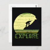 Entdecken Sie die wilde Wanderung Postkarte (Vorne/Hinten)