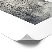 Entdecken Sie die Winterwaldwege Poster (Ecke)