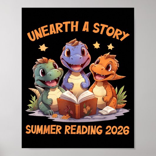 Entdecken Sie eine Geschichte Sommerlektüre 2026 M Poster (Vorne)